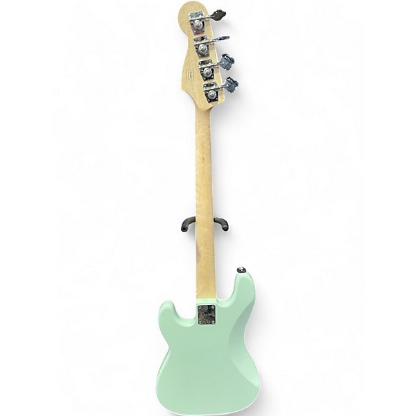 Used Squier sonic precision bass Surf Green Electric Bass Guitar