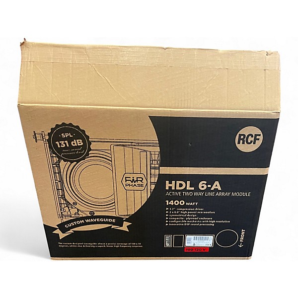 Used RCF HDL 6-A Powered Speaker