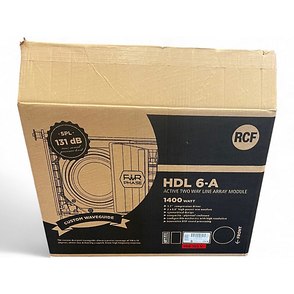 Used RCF HDL-6A Powered Speaker