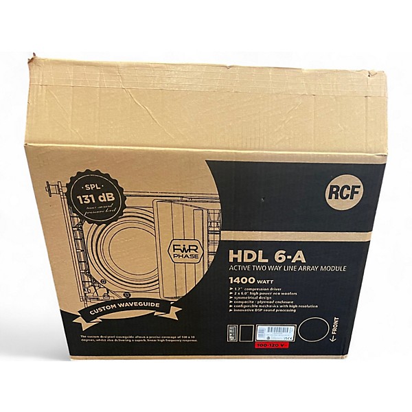 Used RCF HDL-6A Powered Speaker