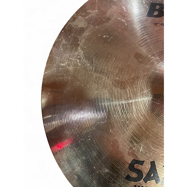 Used SABIAN 18in B8 PRO MEDIUM CRASH Cymbal
