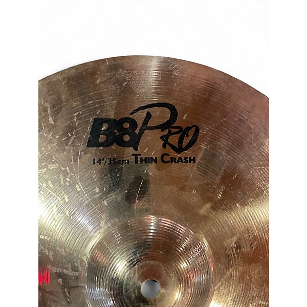Used SABIAN 14in B8 PRO THIN CRASH Cymbal