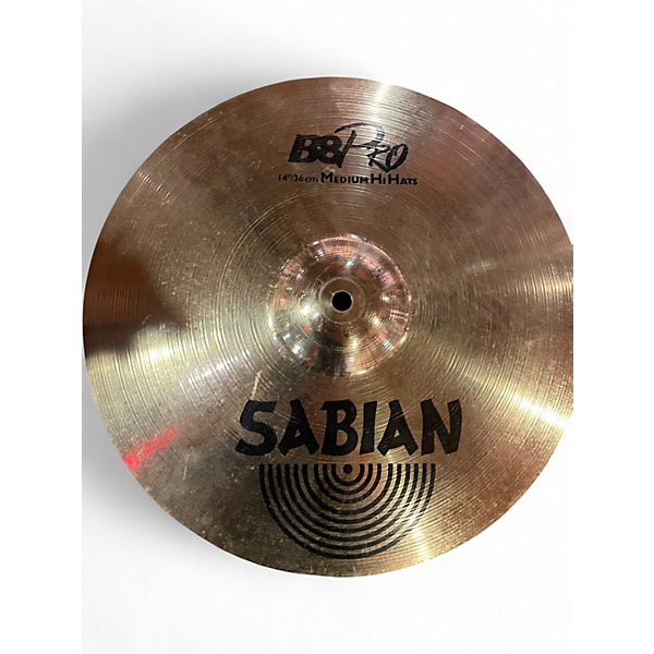 Used SABIAN 14in B8 Pro Hi Hat Pair Cymbal