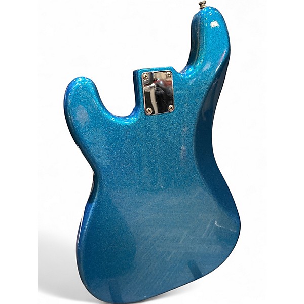 Used Fender Steve Harris Signature Precision Bass Blue Electric Bass Guitar