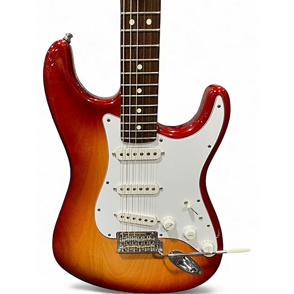 Used Fender American Standard Stratocaster Sienna Sunburst Solid Body Electric Guitar