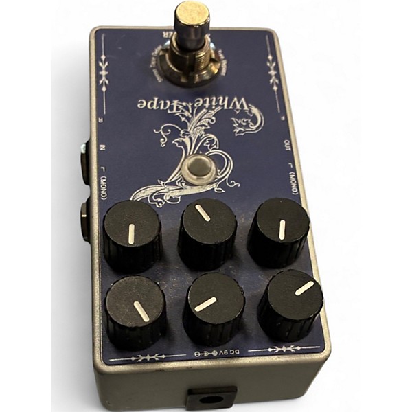 Used Donner white tape Effect Pedal