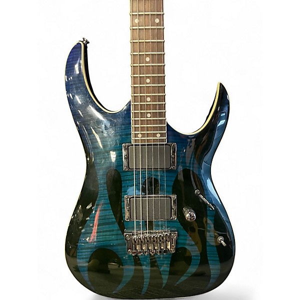 Used Ibanez RGA42FM 2 Tone Sunburst Solid Body Electric Guitar