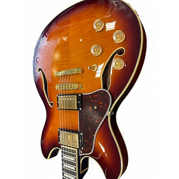Used Ibanez AS93 Artcore 2 Color Sunburst Hollow Body Electric Guitar