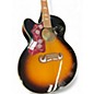 Used Epiphone J-200EC STUDIO 2 Tone Sunburst Acoustic Electric Guitar