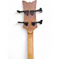 Used Schecter Guitar Research Left handed Stiletto Extreme 4 String Black Cherry Electric Bass Guitar