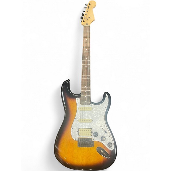 Used Squier Affinity Stratocaster 2 Tone Sunburst Solid Body Electric Guitar