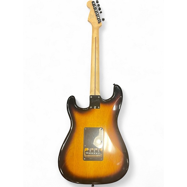 Used Squier Affinity Stratocaster 2 Tone Sunburst Solid Body Electric Guitar