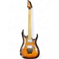 Used Ibanez RGAR42MFMT 2 Tone Sunburst Solid Body Electric Guitar