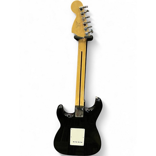 Used 2012 Squier Affinity Stratocaster Black Solid Body Electric Guitar