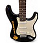 Used 2012 Squier Affinity Stratocaster Black Solid Body Electric Guitar