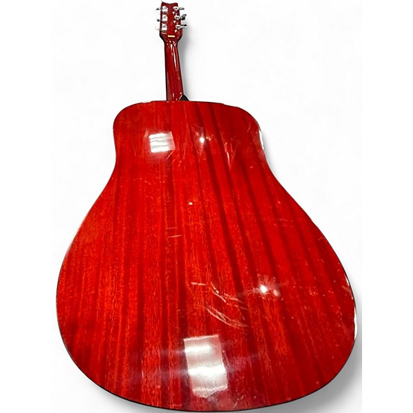 Used Washburn D10N Natural Acoustic Guitar