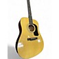 Used Washburn D10N Natural Acoustic Guitar