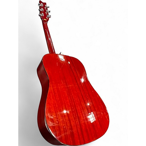Used Washburn D10N Natural Acoustic Guitar