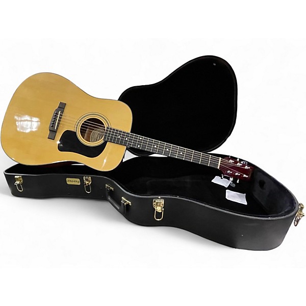 Used Washburn D10N Natural Acoustic Guitar