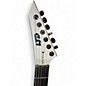 Used ESP LTD Arctic Metal White Solid Body Electric Guitar