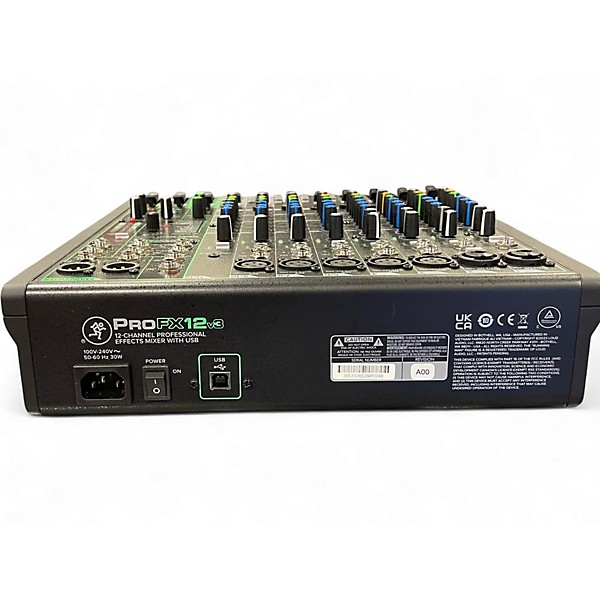Used Mackie PROFX12 Unpowered Mixer