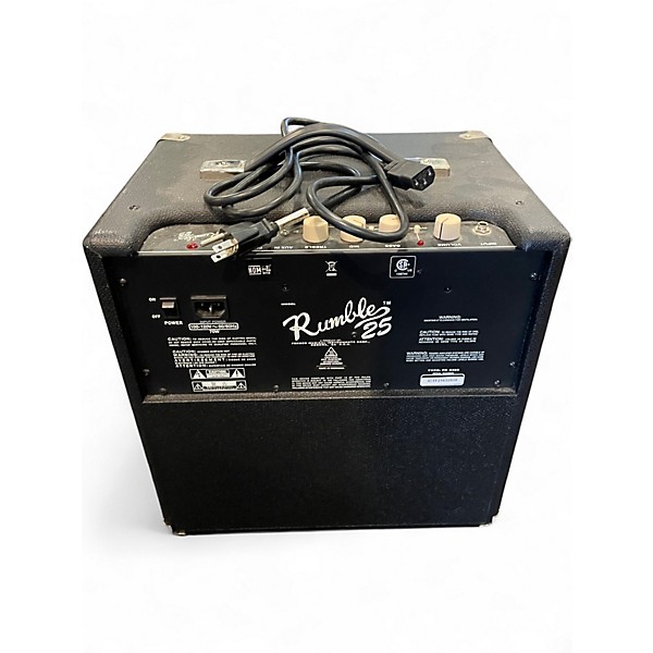 Used Fender Rumble 25 25W 1x10 Bass Combo Amp