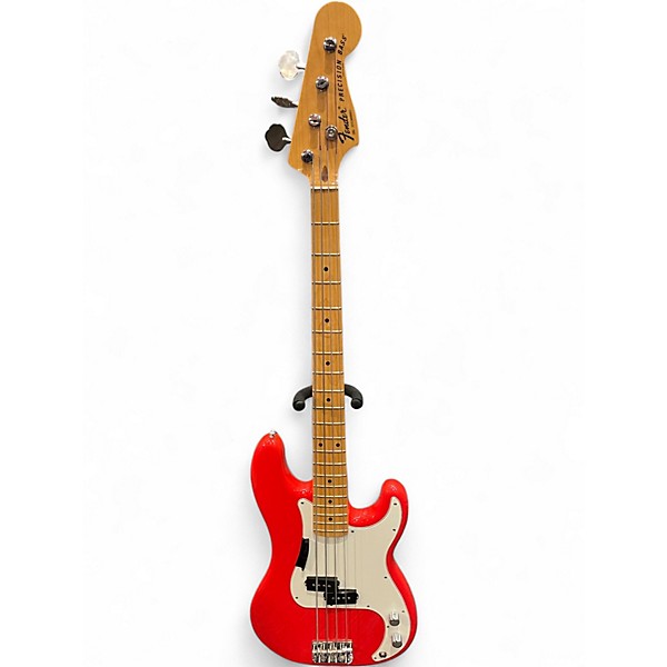 Used Fender MADE IN JAPAN LIMITED INTERNATIONAL COLOR PRECISION BASS MOROCCO RED Electric Bass Guitar
