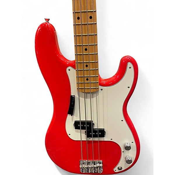 Used Fender MADE IN JAPAN LIMITED INTERNATIONAL COLOR PRECISION BASS MOROCCO RED Electric Bass Guitar