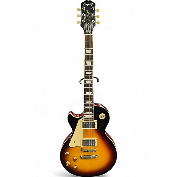Used 2020s Epiphone Les Paul Standard 3 Color Sunburst Solid Body Electric Guitar