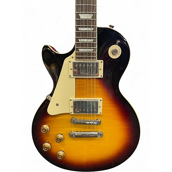 Used 2020s Epiphone Les Paul Standard 3 Color Sunburst Solid Body Electric Guitar