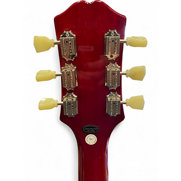 Used 2020s Epiphone Les Paul Standard 3 Color Sunburst Solid Body Electric Guitar
