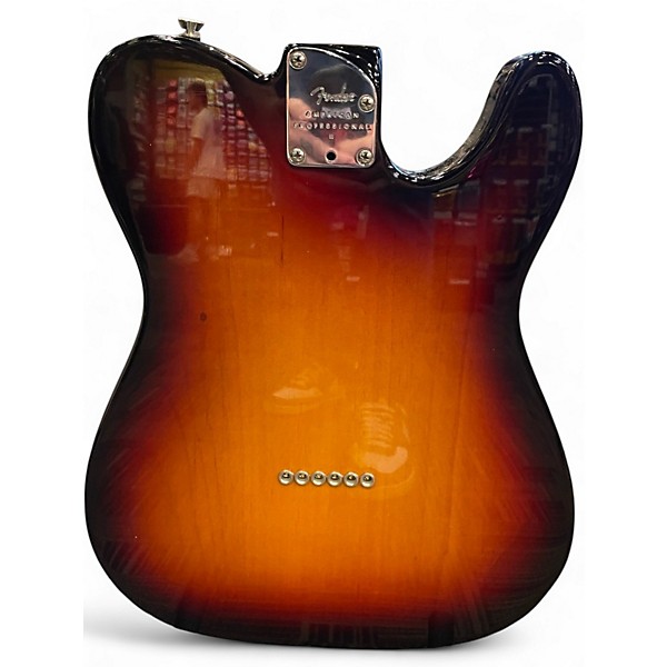 Used 2023 Fender American Professional Telecaster 3 Color Sunburst Solid Body Electric Guitar