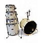 Used Yamaha 5 Piece Stage Custom White Drum Kit thumbnail