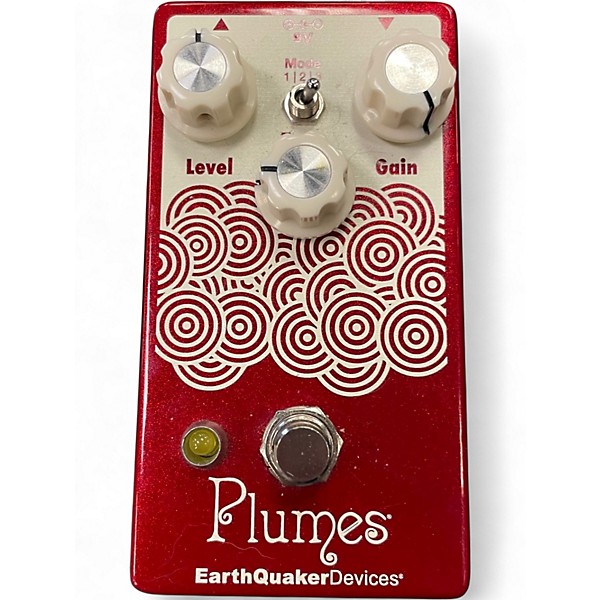 Used EarthQuaker Devices Plumes Small Signal Shredder Overdrive Effect Pedal