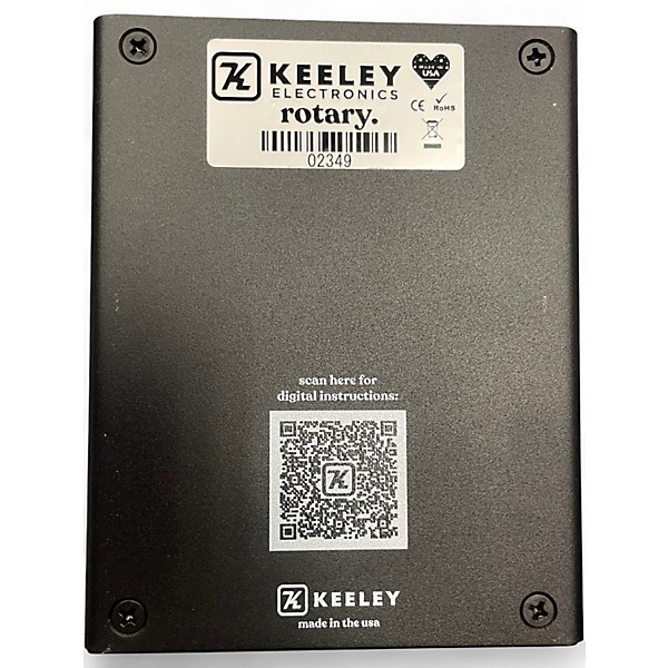 Used Keeley ROTARY Effect Pedal