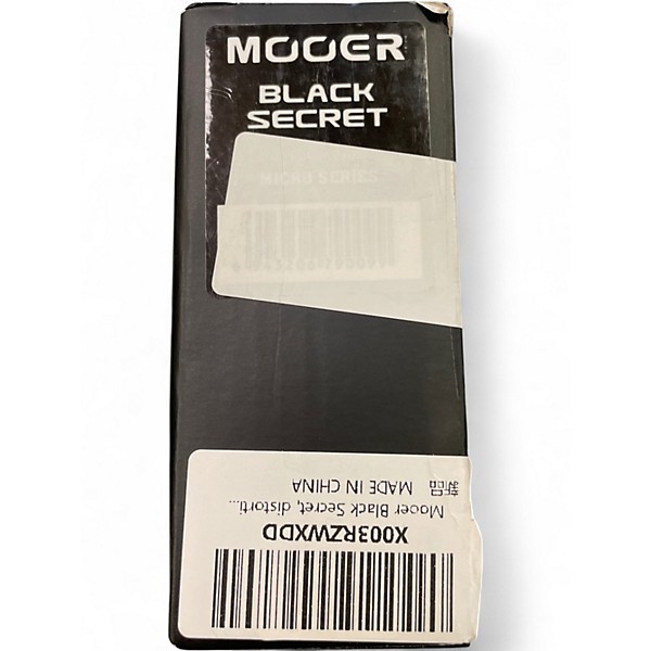 Used Mooer BLACK SECRET Effect Pedal