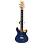 Used 2020 PRS SE2435DC Blue Solid Body Electric Guitar thumbnail