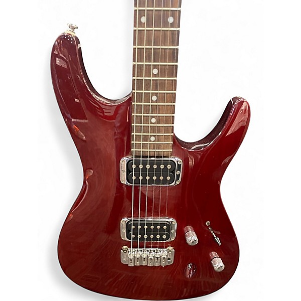 Used Ibanez SA120 Burgundy Solid Body Electric Guitar