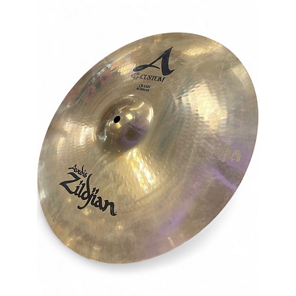 Used Zildjian 16in A CUSTOM CRASH Cymbal