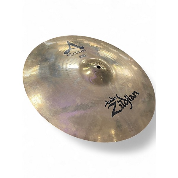 Used Zildjian 16in A CUSTOM CRASH Cymbal