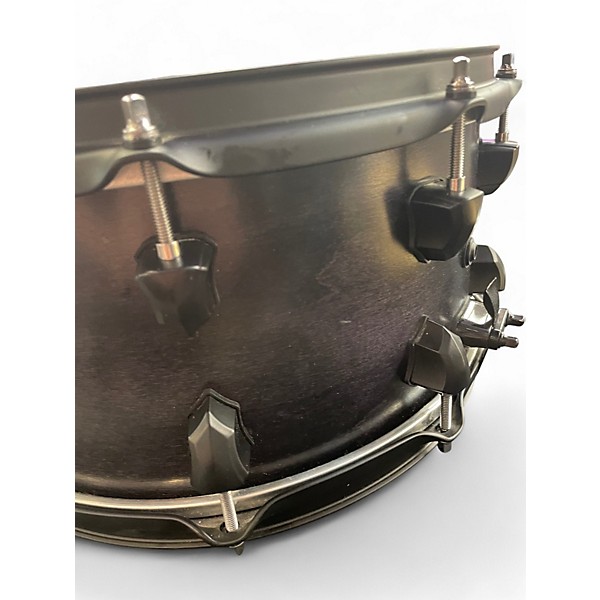 Used SJC Drums 7X14 TOUR SERIES BLACK SATIN Drum
