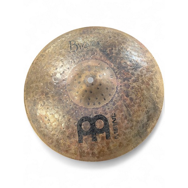 Used MEINL 14in Byzance Dark Hi Hat Pair Cymbal