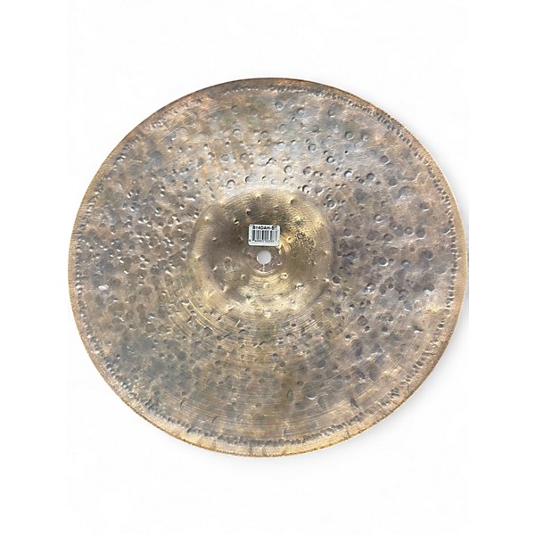 Used MEINL 14in Byzance Dark Hi Hat Pair Cymbal