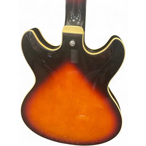 Used Ibanez AS73B Artcore Sunburst Hollow Body Electric Guitar