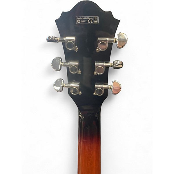 Used Ibanez AS73B Artcore Sunburst Hollow Body Electric Guitar