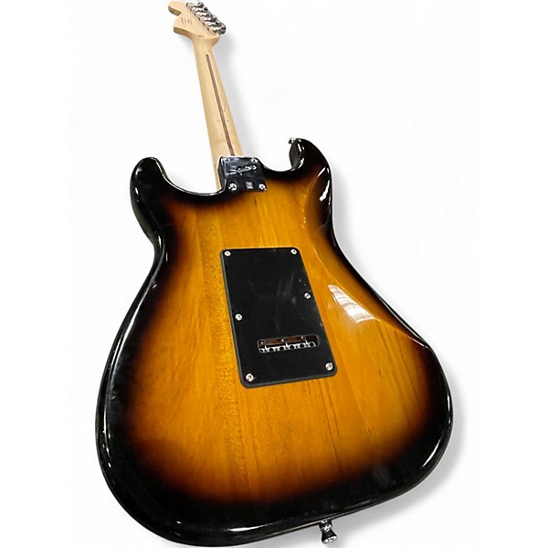 Used Squier Affinity Stratocaster 3 Color Sunburst Solid Body Electric Guitar