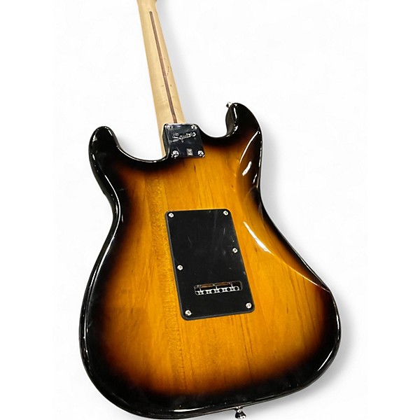 Used Squier Affinity Stratocaster 3 Color Sunburst Solid Body Electric Guitar