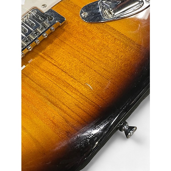 Used Squier Affinity Stratocaster 3 Color Sunburst Solid Body Electric Guitar