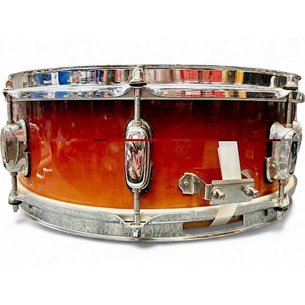Used TAMA 14in Rockstar Series Snare SUNBURST Drum