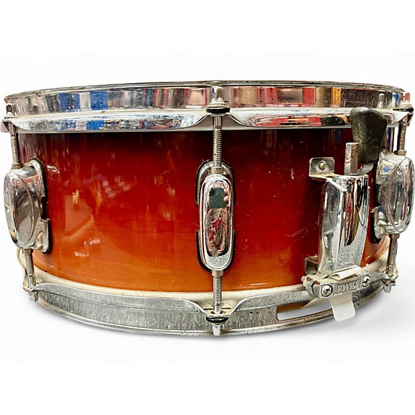 Used TAMA 14in Rockstar Series Snare SUNBURST Drum